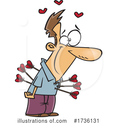 Valentines Day Clipart #1736131 by toonaday