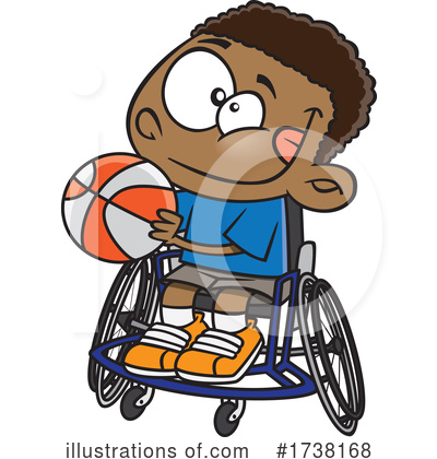 Basketball Clipart #1738168 by toonaday