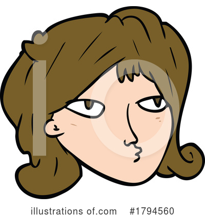 Face Clipart #1794560 by lineartestpilot