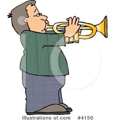Trumpet Clipart #4150 by djart
