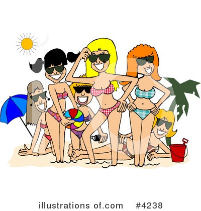Tanning Clipart #4238 by djart