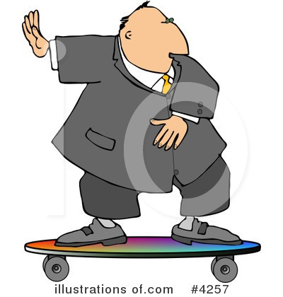 Skateboarding Clipart #4257 by djart