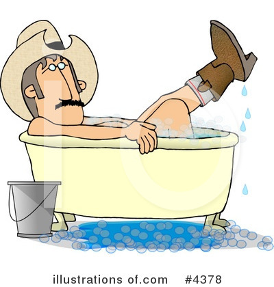 Bubble Bath Clipart #4378 by djart