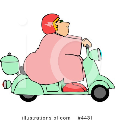 Scooter Clipart #4431 by djart