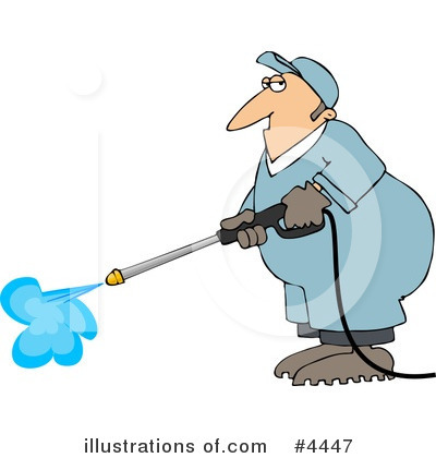 Power Washer Clipart #4447 by djart