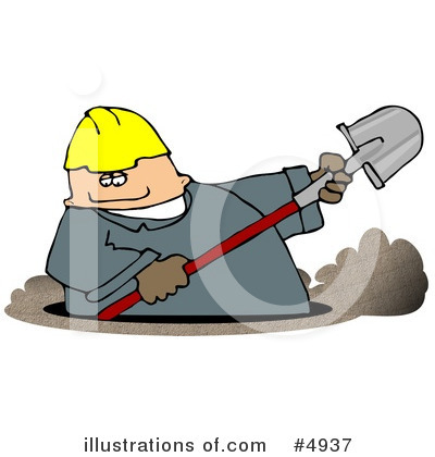 Digging Clipart #4937 by djart