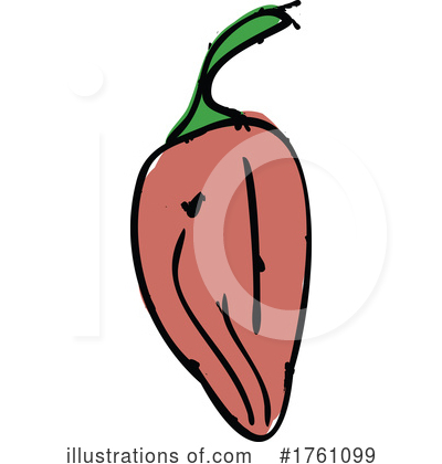 Royalty-Free (RF) Pepper Clipart Illustration by patrimonio - Stock Sample #1761099