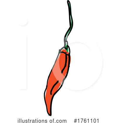 Royalty-Free (RF) Pepper Clipart Illustration by patrimonio - Stock Sample #1761101