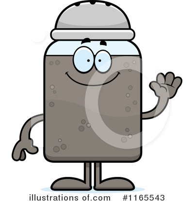 Royalty-Free (RF) Pepper Shaker Clipart Illustration by Cory Thoman - Stock Sample #1165543