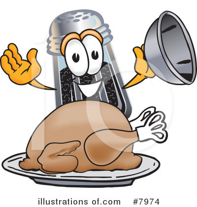 Royalty-Free (RF) Pepper Shaker Clipart Illustration by Mascot Junction - Stock Sample #7974
