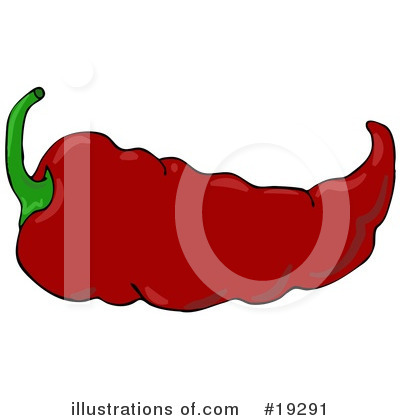 Royalty-Free (RF) Peppers Clipart Illustration by djart - Stock Sample #19291