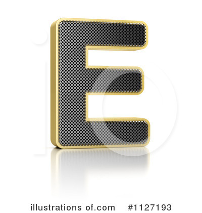 Royalty-Free (RF) Perforated Letter Clipart Illustration by stockillustrations - Stock Sample #1127193