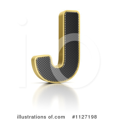 Perforated Letter Clipart #1127198 by stockillustrations