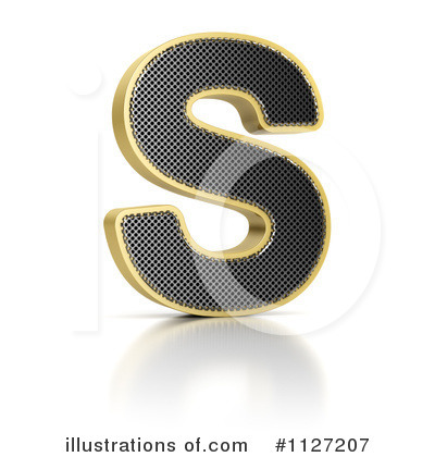 Perforated Letter Clipart #1127207 by stockillustrations