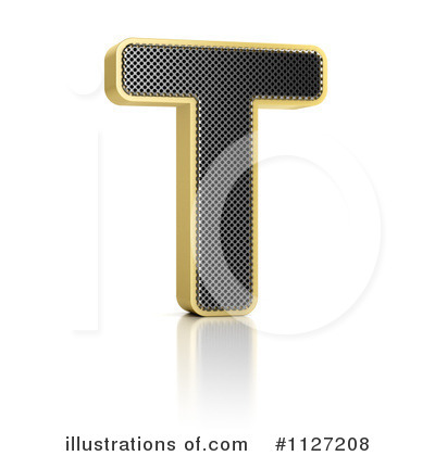Royalty-Free (RF) Perforated Letter Clipart Illustration by stockillustrations - Stock Sample #1127208