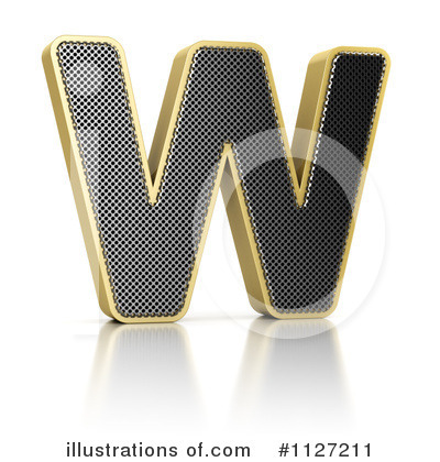 Perforated Letter Clipart #1127211 by stockillustrations