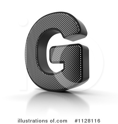 Royalty-Free (RF) Perforated Letter Clipart Illustration by stockillustrations - Stock Sample #1128116
