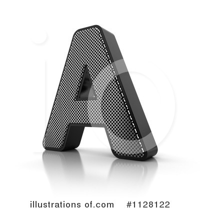 Royalty-Free (RF) Perforated Letter Clipart Illustration by stockillustrations - Stock Sample #1128122