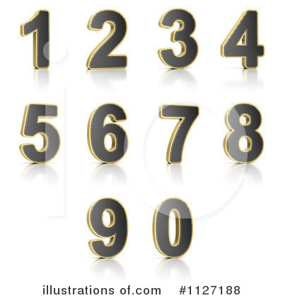 Number 7 Clipart #1127188 by stockillustrations