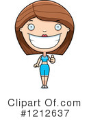 Personal Trainer Clipart #1212637 by Cory Thoman