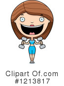 Personal Trainer Clipart #1213817 by Cory Thoman
