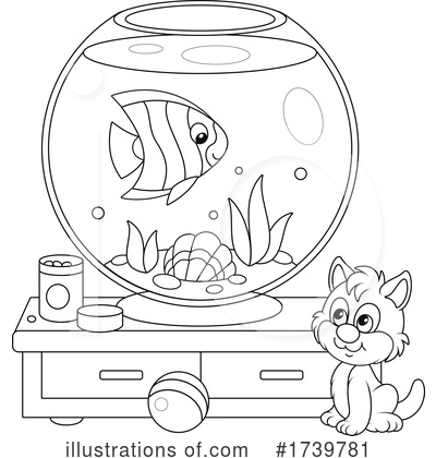 Royalty-Free (RF) Pets Clipart Illustration by Alex Bannykh - Stock Sample #1739781