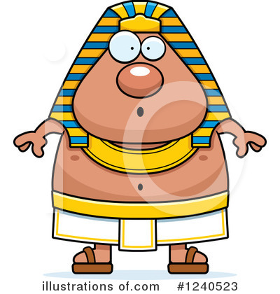 Royalty-Free (RF) Pharaoh Clipart Illustration by Cory Thoman - Stock Sample #1240523