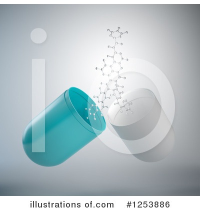 Molecules Clipart #1253886 by Mopic