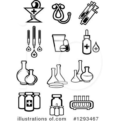 Royalty-Free (RF) Pharmaceuticals Clipart Illustration by Vector Tradition SM - Stock Sample #1293467