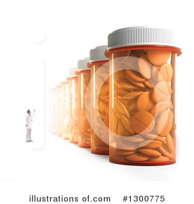 Pills Clipart #1300775 by Mopic