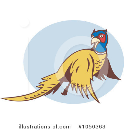 Royalty-Free (RF) Pheasant Clipart Illustration by patrimonio - Stock Sample #1050363