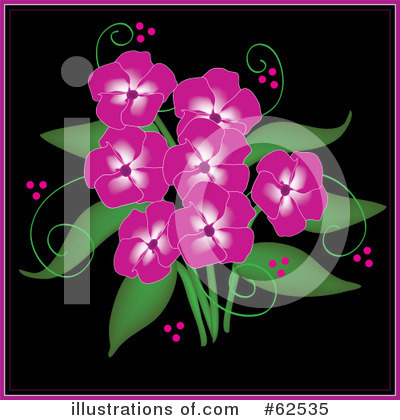Phlox Clipart #62535 by Pams Clipart