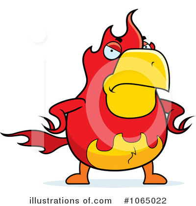 Royalty-Free (RF) Phoenix Clipart Illustration by Cory Thoman - Stock Sample #1065022