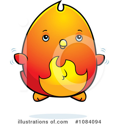 Royalty-Free (RF) Phoenix Clipart Illustration by Cory Thoman - Stock Sample #1084094