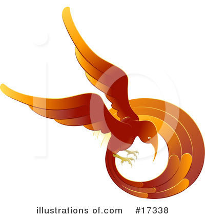 Royalty-Free (RF) Phoenix Clipart Illustration by AtStockIllustration - Stock Sample #17338