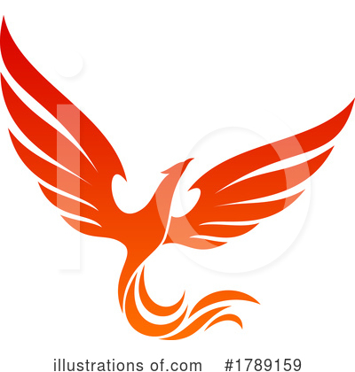 Phoenix Clipart #1789159 by Vector Tradition SM