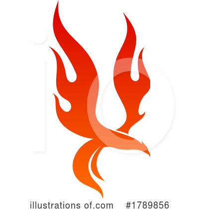 Phoenix Clipart #1789856 by Vector Tradition SM