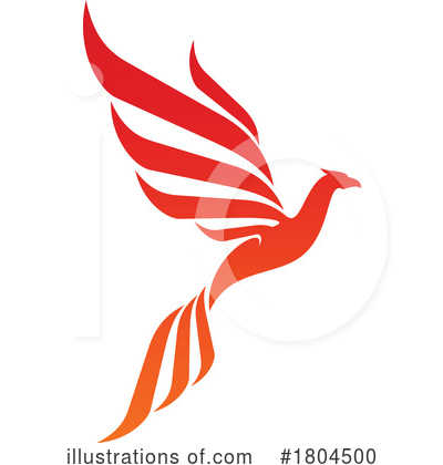 Royalty-Free (RF) Phoenix Clipart Illustration by Vector Tradition SM - Stock Sample #1804500