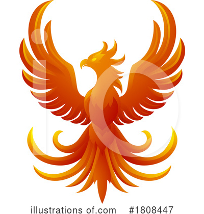 Phoenix Clipart #1808447 by AtStockIllustration