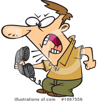 Telemarketing Clipart #1067556 by toonaday