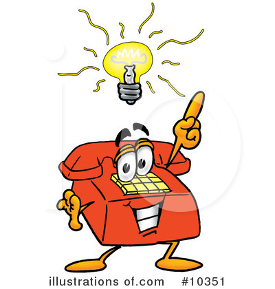 Light Bulb Clipart #10351 by Toons4Biz