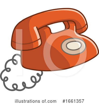 Royalty-Free (RF) Phone Clipart Illustration by yayayoyo - Stock Sample #1661357