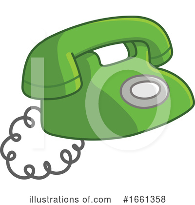 Royalty-Free (RF) Phone Clipart Illustration by yayayoyo - Stock Sample #1661358
