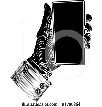 Royalty-Free (RF) Phone Clipart Illustration by AtStockIllustration - Stock Sample #1706864
