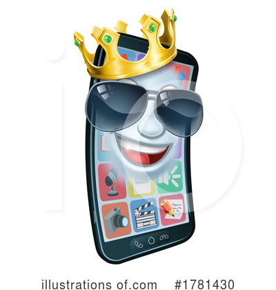 Royalty-Free (RF) Phone Clipart Illustration by AtStockIllustration - Stock Sample #1781430