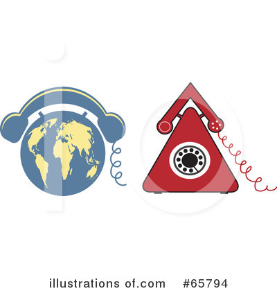 Royalty-Free (RF) Phone Clipart Illustration by Prawny - Stock Sample #65794