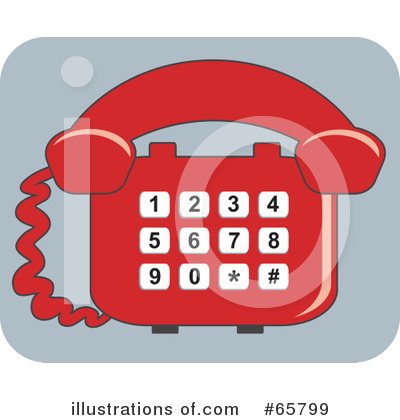 Royalty-Free (RF) Phone Clipart Illustration by Prawny - Stock Sample #65799