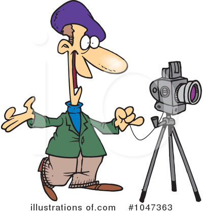 Taking Pictures Clipart #1047363 by toonaday