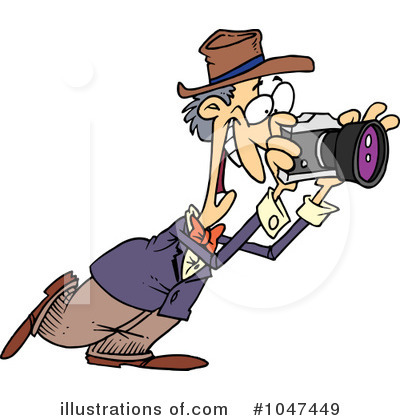 Taking Pictures Clipart #1047449 by toonaday