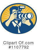 Photographer Clipart #1107792 by patrimonio